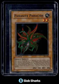 2002 YU-GI-OH! PHARAOH'S SERVANT 1ST EDITION #PSV-003 PARASITE PARACIDE - Image 1