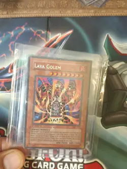 Yu-Gi-Oh! TCG Lava Golem And Ring of Destruction Pharaonic Guardian PGD 000, 107 - Image 4