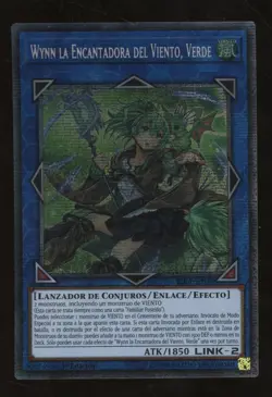 Yu-Gi-Oh! Starlight Wynn the Wind Charmer, Verdant RIRA-SP046 1st Ed Spanish - Image 1
