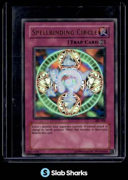 2010 YU-GI-OH! SPELL RULER ENGLISH #SRL-006 SPELLBINDING CIRCLE MINT - Image 1
