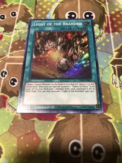 Yugioh Light of the Branded OP21-EN012 Super Rare NM - Image 1