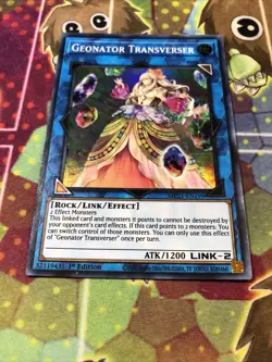 Geonator Transverser MP21-EN199 Super Rare Yugioh! Holo Foil Nice! - Image 1