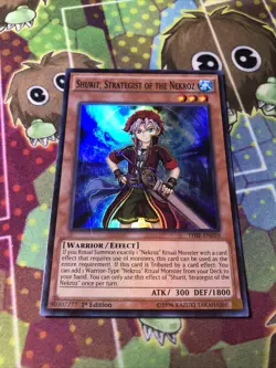Yu-Gi-Oh! Shurit, Strategist Of The Nekroz 1st Ed. THSF-EN010 Super Rare NM/LP - Image 1