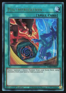 Polymerization ALT ART - RA03-EN051 - Ultimate Rare - Yugioh - Image 1