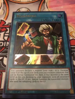 Reasoning 1st Edition Ultra Rare RA01-EN052 Yu-Gi-Oh! - Image 1