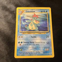 Croconaw - 32/111 - Pokemon Neo Genesis Unlimited Card WOTC LP - Image 1