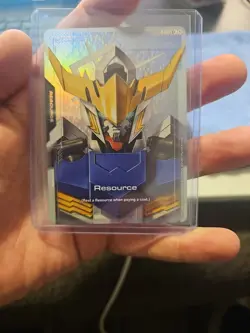 Gundam TCG Card Game Dual Impact Foil Resource GD02 C+ R-017 - Image 1