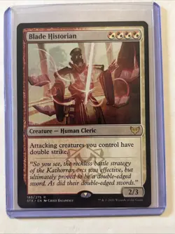 MTG Magic the Gathering Card LP - Blade Historian - Image 1