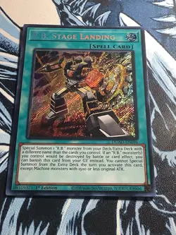 Yu-gi-oh! R.B. Stage Landing DUAD-EN096 Secret Rare 1st Ed NM/MINT - Image 1