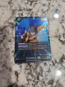 Dragon Ball Trading Card Gamma 2 Wish to Shenron SH SR FB07-052 - Image 1