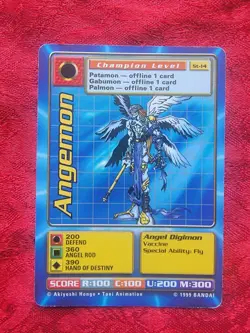 Bandai Digimon Trading Card Starter Deck 1 Angemon St-14 - Image 1