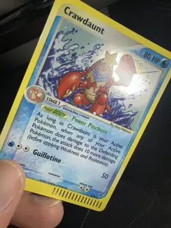 Crawdaunt 3/97 EX Dragon - Holo Pokemon Card - NM/Mint - Image 2