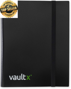 Binder - 9 Pocket Trading Card Album Folder - 360 Side Loading Pocket Binder for - Image 1