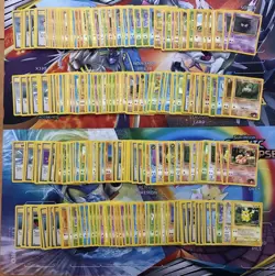 Vintage Pokemon Card Lot WOTC Sets Era Fire 220+ - Image 1