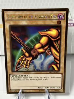 VLP Right Arm of the Forbidden One - PGL2-EN024 - Gold Rare - 1st - Image 1