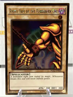 VLP Right Arm of the Forbidden One - PGL2-EN024 - Gold Rare - 1st - Image 2