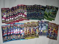 Pokemon Card Packs X36 Japanese Mixed Lot - Image 1