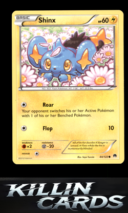 Shinx 44/122 Pokemon Common XY - BREAKpoint Card NM - Image 1