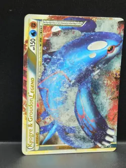 Pokemon TCG Kyogre Groudon Legend Undaunted 87/90 Holo Rare Card LP - Image 3