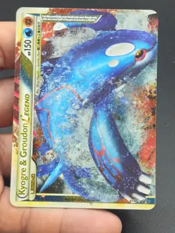 Pokemon TCG Kyogre Groudon Legend Undaunted 87/90 Holo Rare Card LP - Image 4