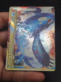 Pokemon TCG Kyogre Groudon Legend Undaunted 87/90 Holo Rare Card LP - Image 5