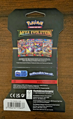 LOT OF 10 Pokemon TCG MEGA EVOLUTION Booster Card Packs- Factory Sealed - Image 2