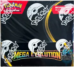 Pokemon TCG Mega Evolution ME01 Booster Box Factory Sealed ME01 w/Promo Card - Image 1