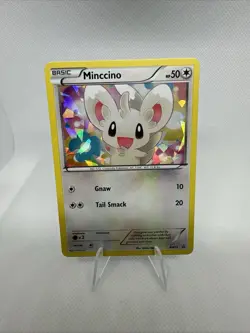 Minccino BW13 Black & White Cosmos Holo Rare Pokemon TCG Card NM - Image 1