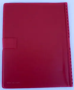 Vintage 1999 Red Pokemon Pikachu Gotta Catch Em All Card Binder - Image 2