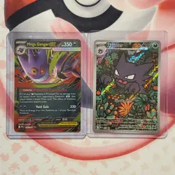 Haunter 027 Promo + Mega Gengar ex 056/094 - Box Fresh - Pokemon Card Lot #866 - Image 1