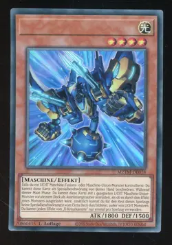 Yu-Gi-Oh! Konami X-Cross Cannon MZTM-DE018 Misprint No Name Error Card #2 - Image 1
