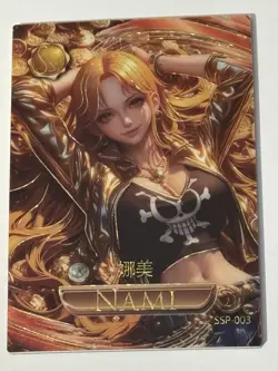 NAMI SSP SSP-003 Acrylic Thick Fantasy World One Piece Anime Collectible Card - Image 1