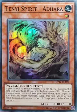 Tenyi Spirit - Adhara - OP12-EN009 - Super Rare - YuGiOh TCG Card - Image 1