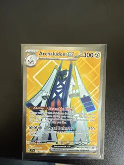Pokemon TCG Archaludon EX Full Art Ultra Rare Holo Card 224/191 Surging Sparks - Image 1