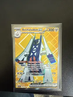 Pokemon TCG Archaludon EX Full Art Ultra Rare Holo Card 224/191 Surging Sparks - Image 2