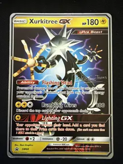 Pokemon TCG Promo Card XURKITREE GX SM68 - World Championship 2018 Pedro Torres - Image 1
