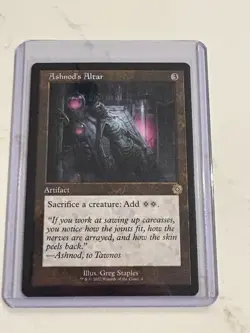 MTG - Ashnod's Altar R The Brothers' War: Retro Frame Artifacts 4 LP-NM - Image 1