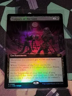 Corpses of the Lost (Extended Art) - The Lost Caverns of Ixalan (LCI) - Image 1