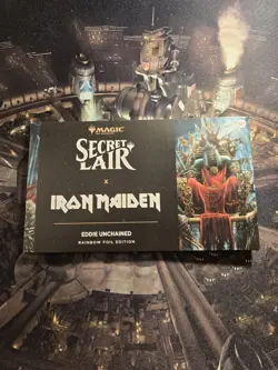 MTG Magic the Gathering Secret Lair Eddie Unchained Rainbow Foil Edition IN HAND - Image 1