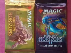 Magic The Gathering MODERN HORIZONS I and II Booster Packs new sealed MTG - Image 1
