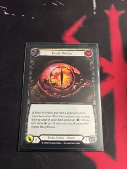 Beast Within - Crucible Of War - Unlimited - FOIL - NM - Image 1