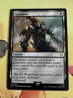 Reanimate Commander: the Lord of the Rings: Tales of Middle-Earth Regular - Image 1