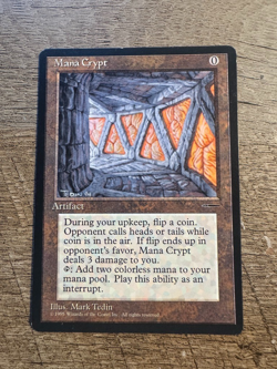 1x Mana Crypt Media Book Promo LP - Image 1