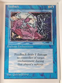 Feedback - 4th Edition Core Set - Magic the Gathering MTG Nice! - Image 1