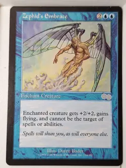 Zephid's Embrace - Urzas Saga - Magic the Gathering MTG Nice! - Image 1
