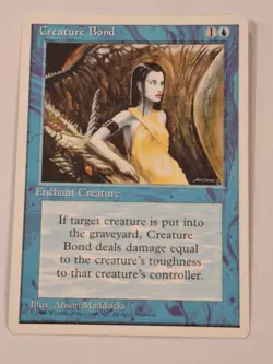 Creature Bond - 4th Edition Core Set - Magic the Gathering MTG Nice! - Image 1