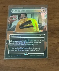 Ghostly Prison R Foil #7042 | SLD Secret Lair The Office Magic the Gathering MTG - Image 2