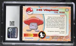 1999 Topps Pokemon Series 1 #45 Vileplume First Print CGC 8.5 NM-MT+ J775 - Image 2