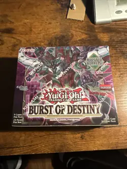 Konami Yu-Gi-Oh! TCG Burst of Destiny Booster Box 1st Edition New Sealed - Image 1