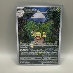 2025 Pokemon Mega Evolution MEG EN Exeggutor Illustration Rare #135/132 - Image 1